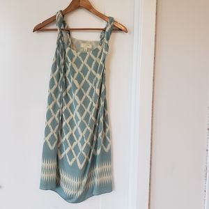 Vintage Anthro. Moulinette Soeurs Sz 8 silk dress